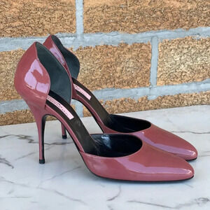 Alexandra Neel Mauve Patent Leather Pump 39.5